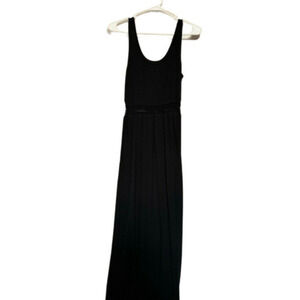 Mudd Black Maxi Scoop Neck Sleeveless Sundress